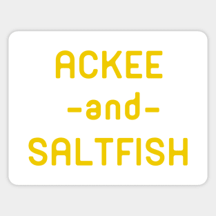 Ackee And Saltfish Sticker